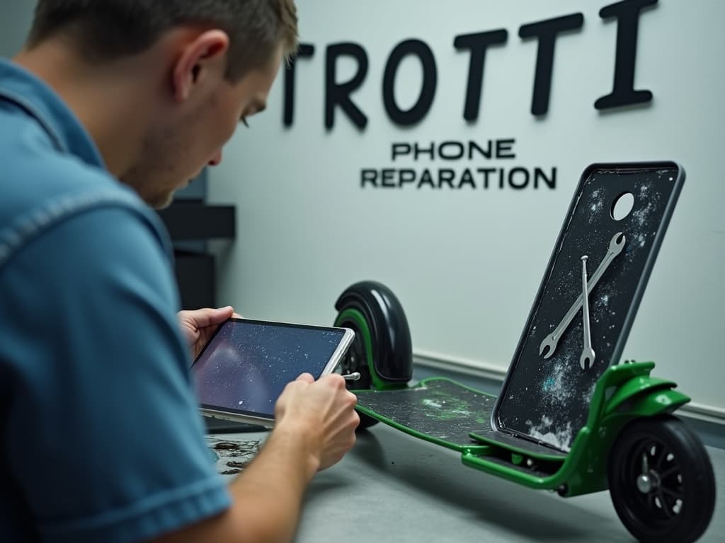 Réparation Écran / Vitre tactile à Aincourt - TROTTIPHONE
