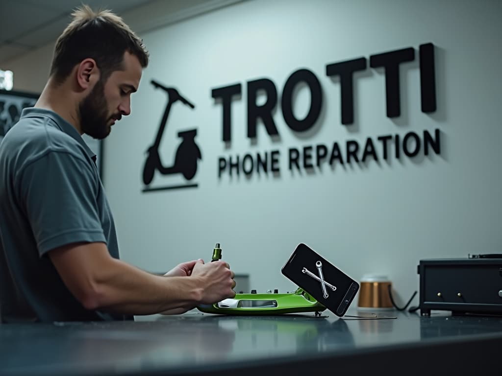 Réparation Écran / Vitre tactile à Ambleville - TROTTIPHONE