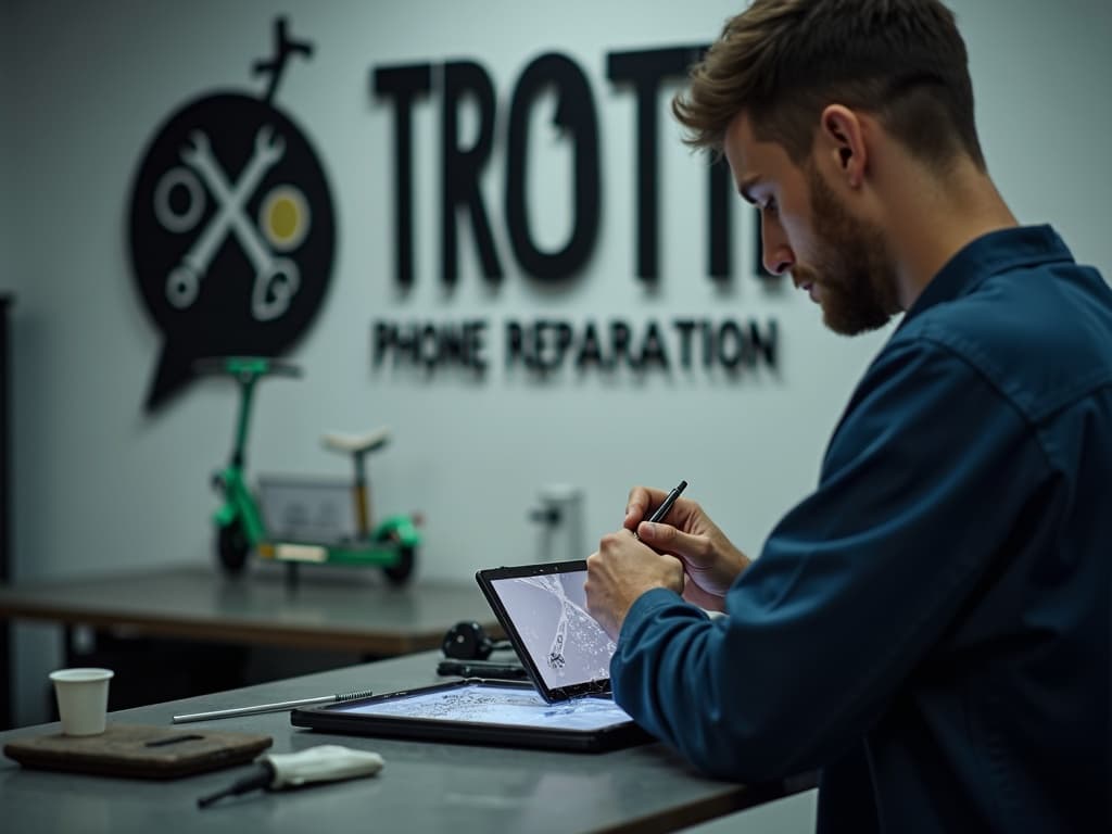 Réparation Écran / Vitre tactile à Baillet-en-France - TROTTIPHONE