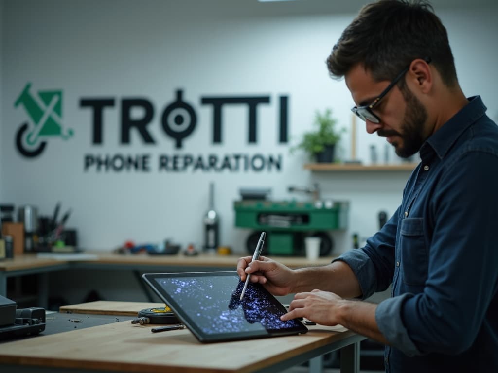 Réparation Écran / Vitre tactile à Bezons - TROTTIPHONE