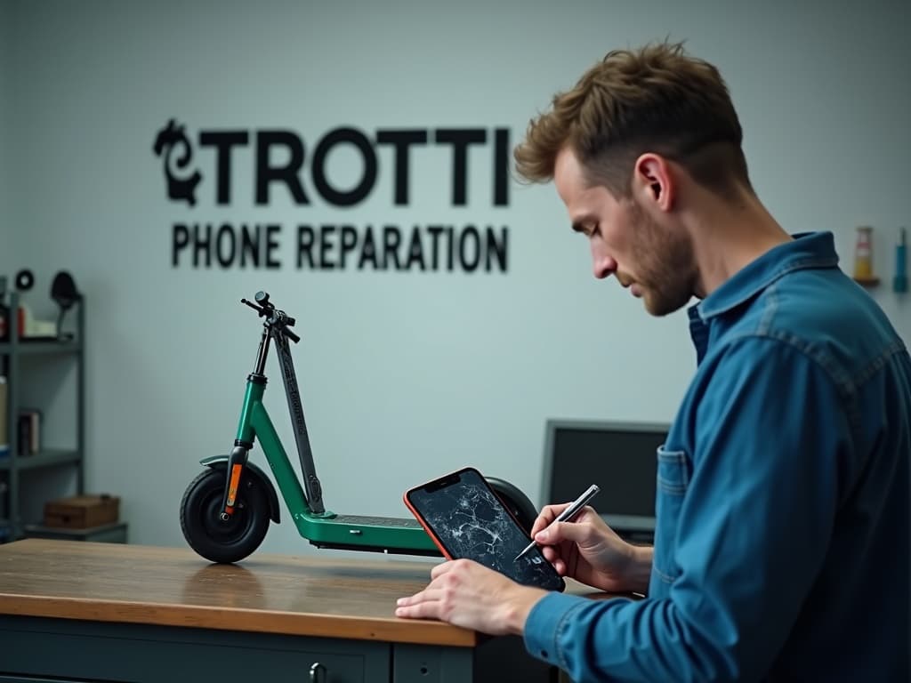 Réparation Écran / Vitre tactile à Boisemont - TROTTIPHONE