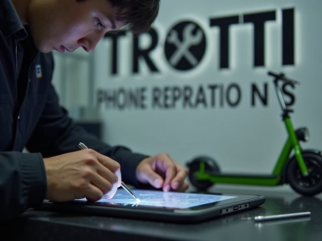 Réparation Écran / Vitre tactile à Buhy - TROTTIPHONE