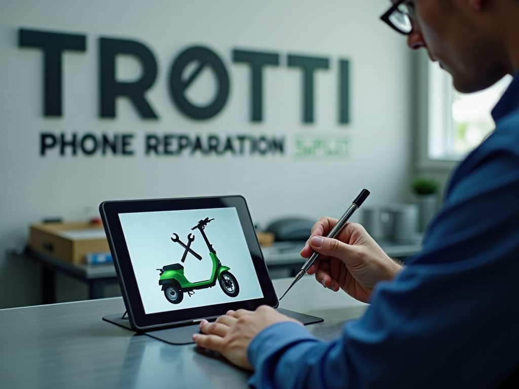 Réparation Écran / Vitre tactile à Chauvry - TROTTIPHONE