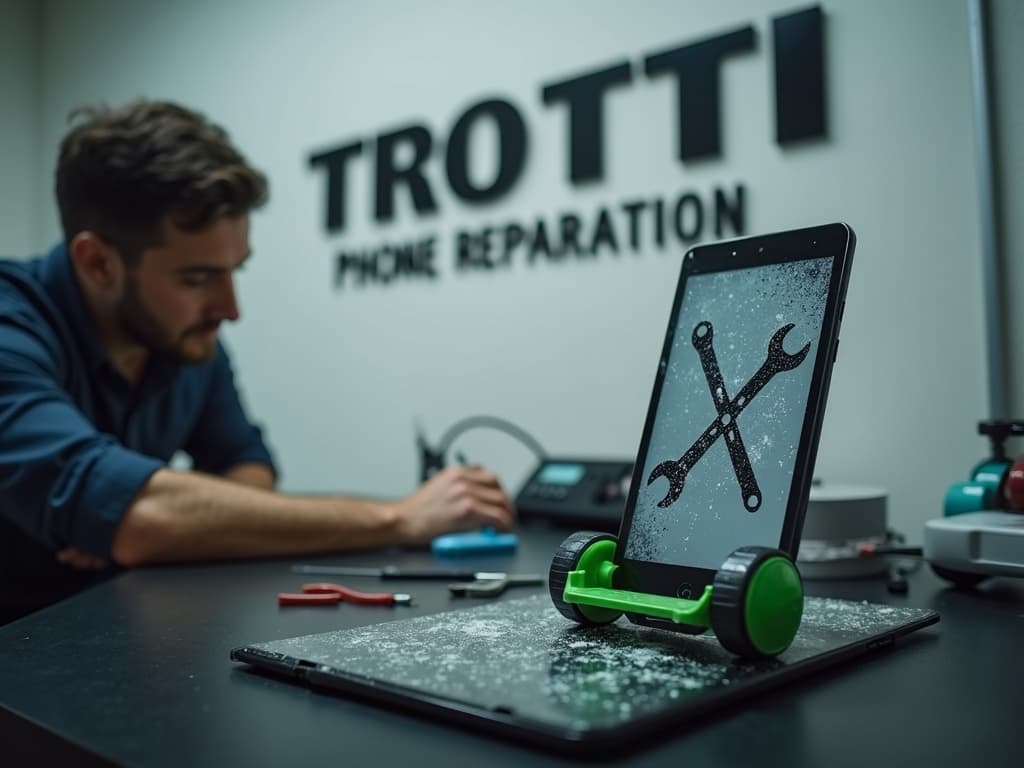 Réparation Écran / Vitre tactile à Eaubonne - TROTTIPHONE