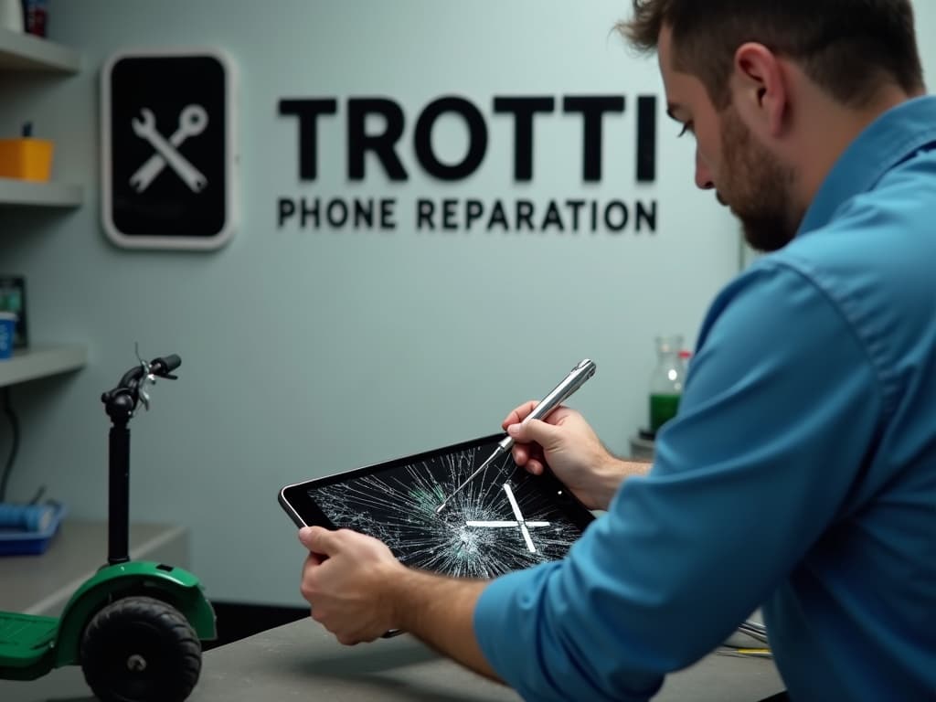 Réparation Écran / Vitre tactile à Frémainville - TROTTIPHONE