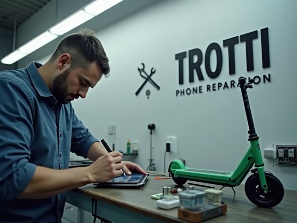 Réparation Écran / Vitre tactile à Frépillon - TROTTIPHONE