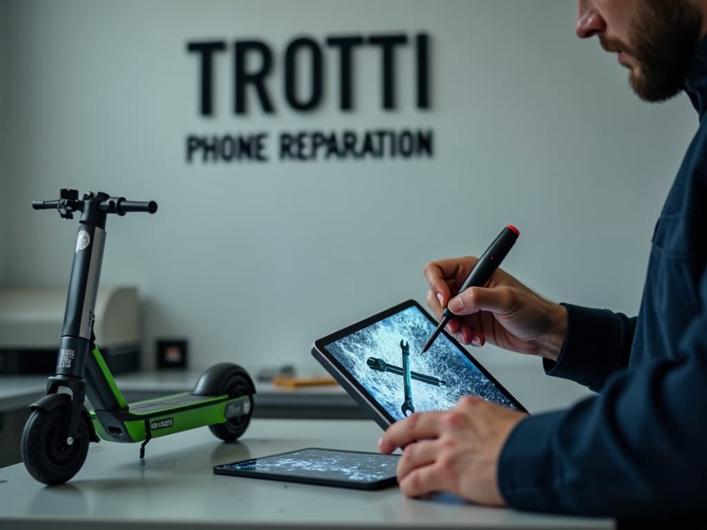 Réparation Écran / Vitre tactile à Gadancourt - TROTTIPHONE