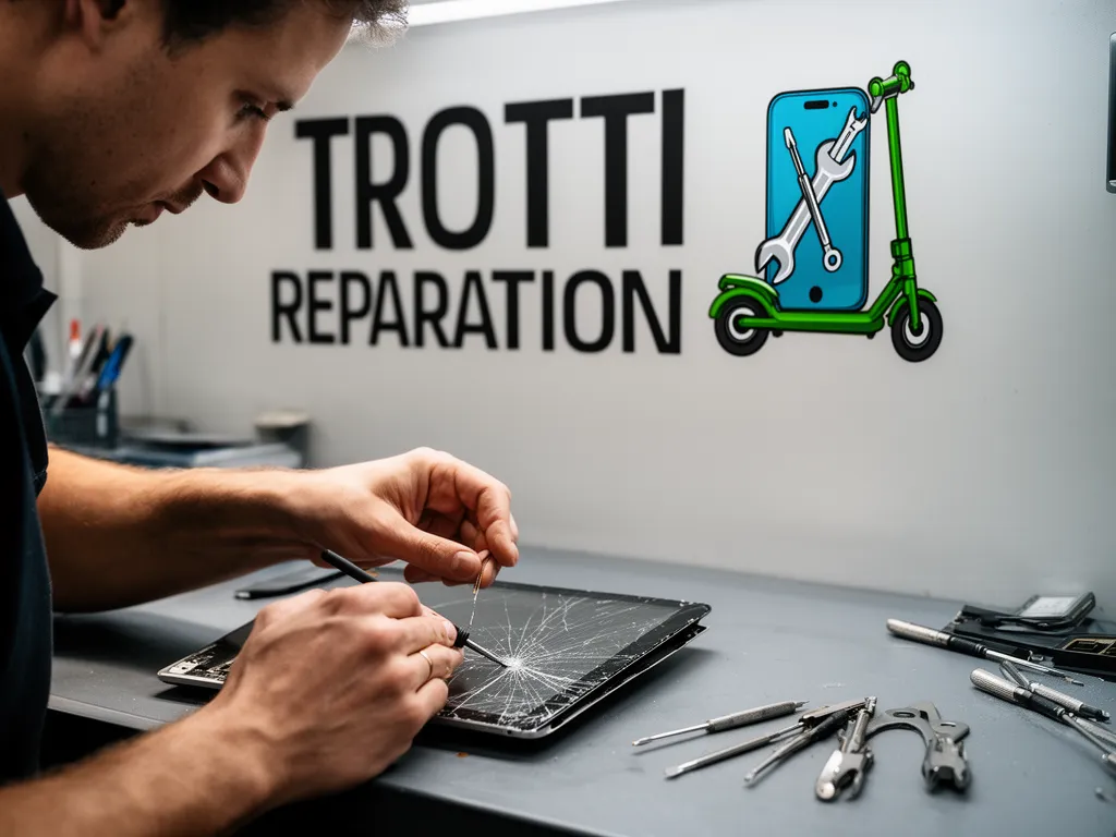 Réparation Écran / Vitre tactile à Le Plessis-Bouchard - TROTTIPHONE