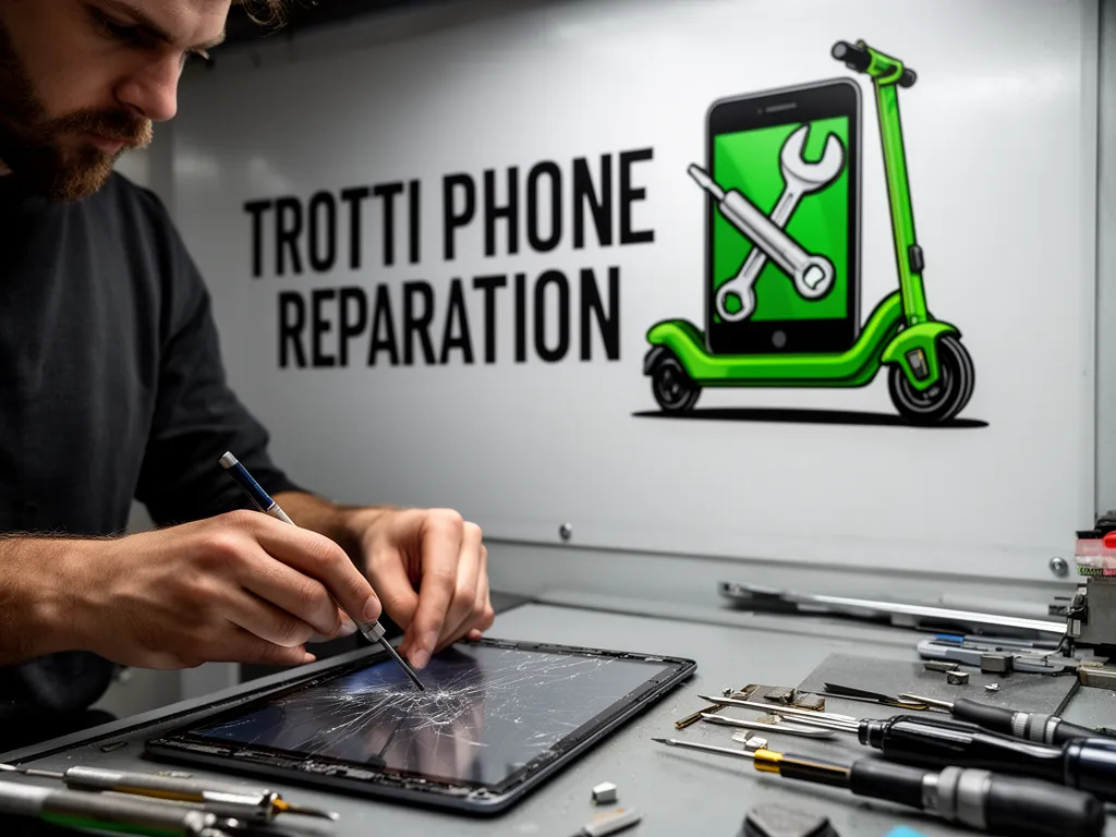 Réparation Écran / Vitre tactile à Luzarches - TROTTIPHONE