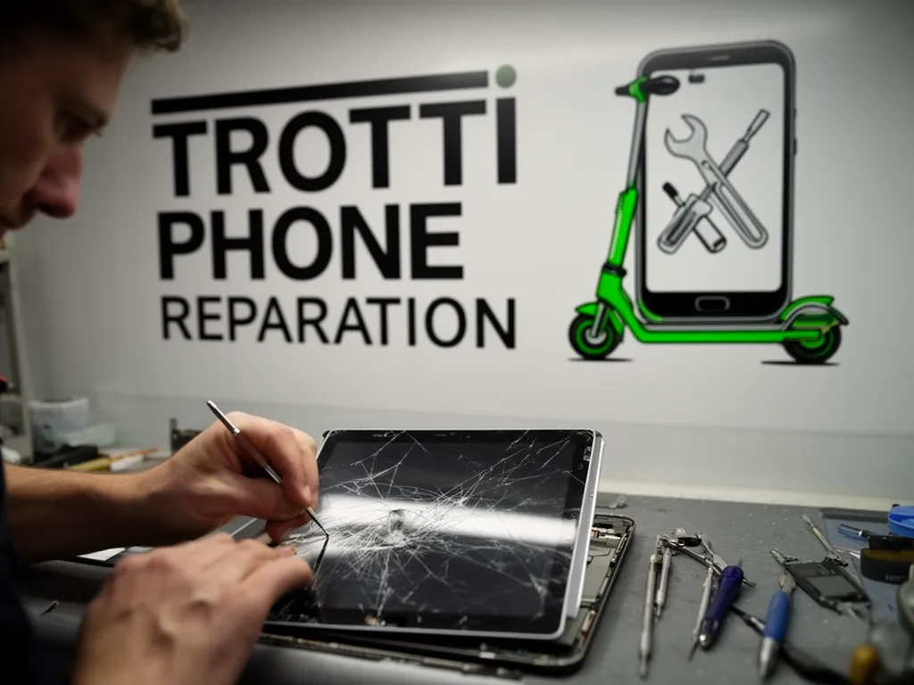 Réparation Écran / Vitre tactile à Marly-la-Ville - TROTTIPHONE