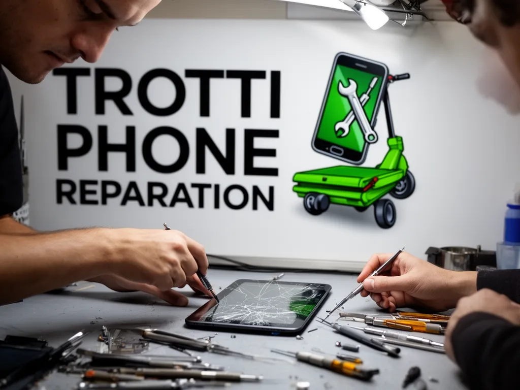 Réparation Écran / Vitre tactile à Maudetour-en-Vexin - TROTTIPHONE