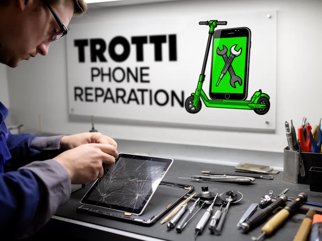 Réparation Écran / Vitre tactile à Menucourt - TROTTIPHONE