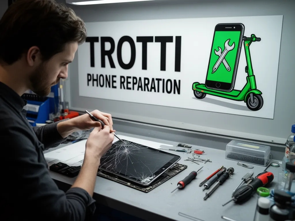 Réparation Écran / Vitre tactile à Montgeroult - TROTTIPHONE