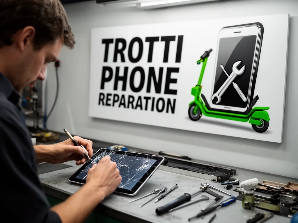 Réparation Écran / Vitre tactile à Montsoult - TROTTIPHONE