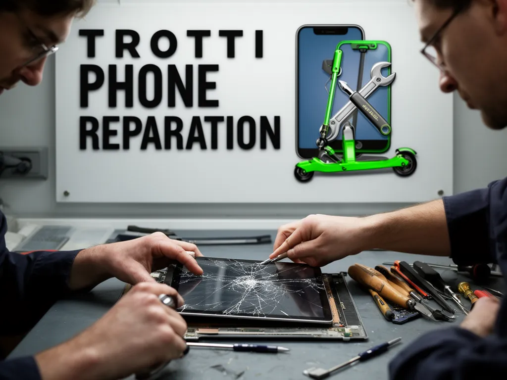 Réparation Écran / Vitre tactile à Mours - TROTTIPHONE