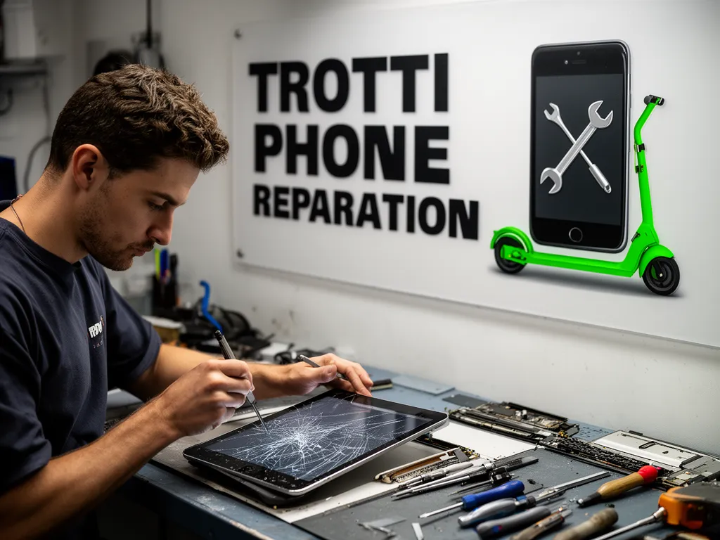 Réparation Écran / Vitre tactile à Neuville-sur-Oise - TROTTIPHONE