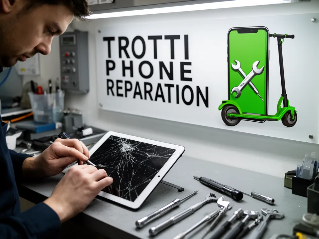 Réparation Écran / Vitre tactile à Parmain - TROTTIPHONE