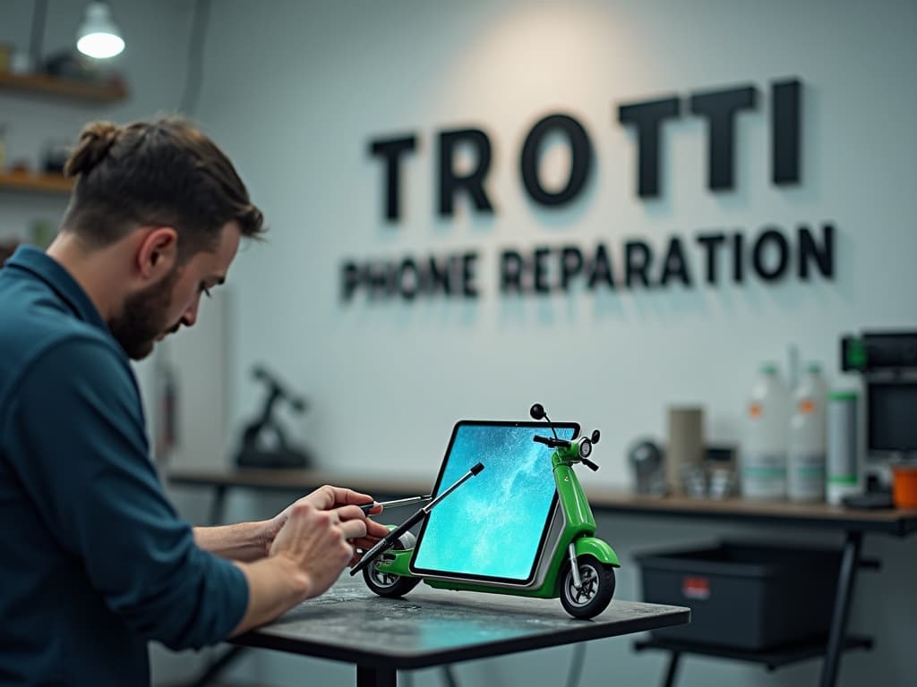 Réparation Écran / Vitre tactile à Pontoise - TROTTIPHONE