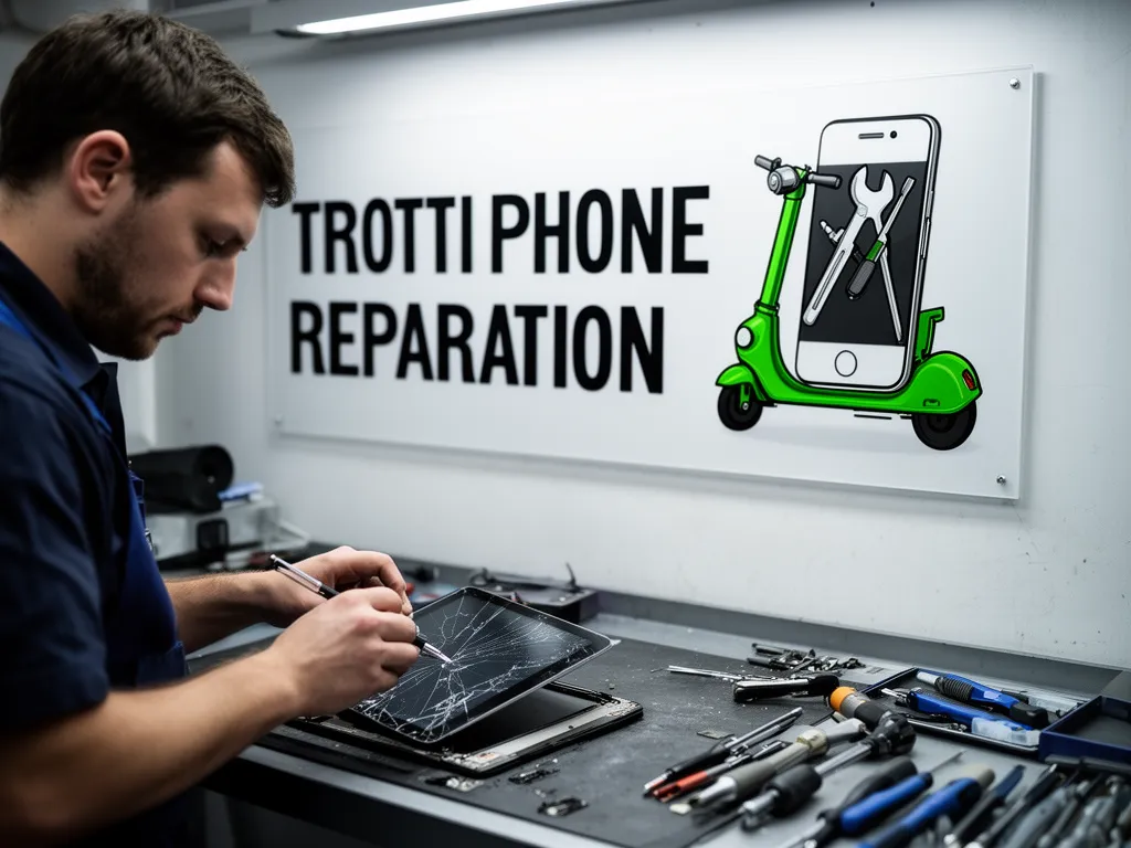 Réparation Écran / Vitre tactile à Ronquerolles - TROTTIPHONE