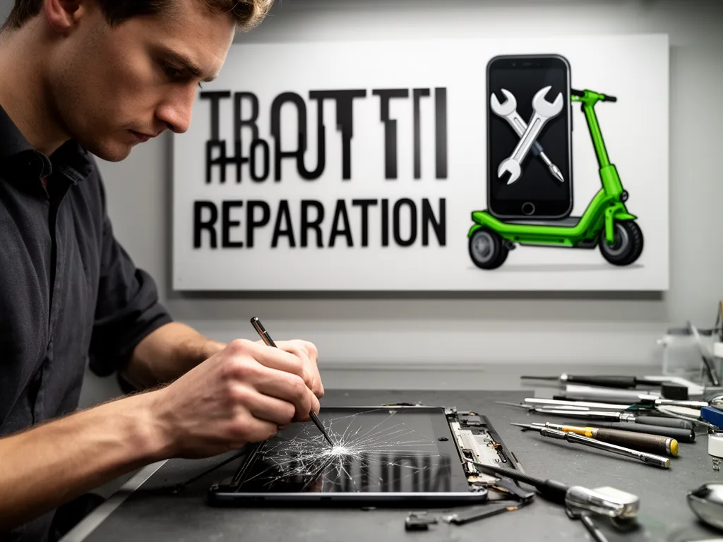 Réparation Écran / Vitre tactile à Saint-Clair-sur-Epte - TROTTIPHONE