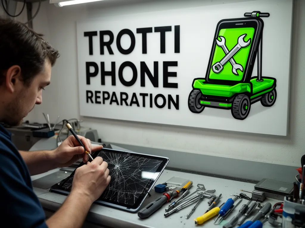 Réparation Écran / Vitre tactile à Theuville - TROTTIPHONE