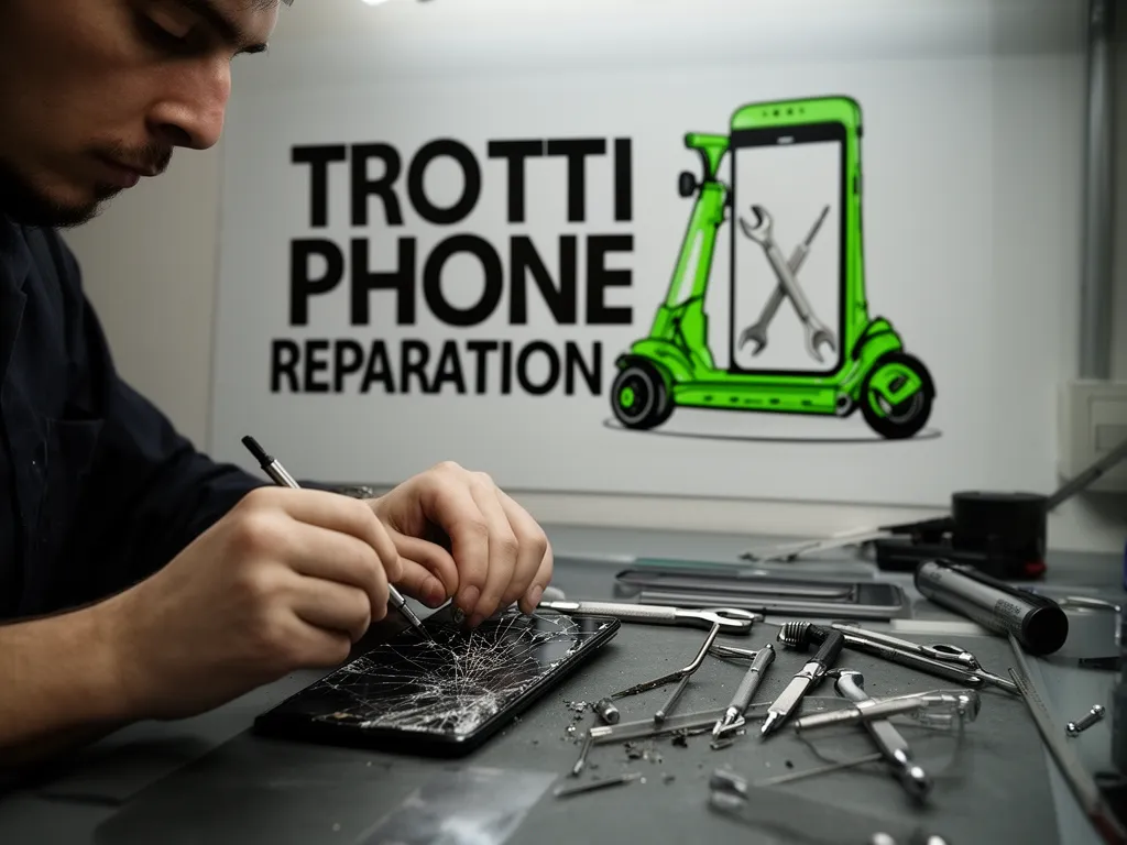 Réparation Écran / Vitre tactile à Theuville - TROTTIPHONE