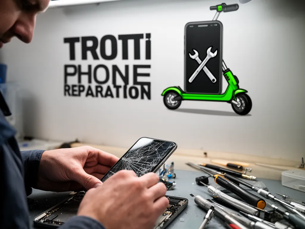 Réparation Écran / Vitre tactile à Vigny - TROTTIPHONE
