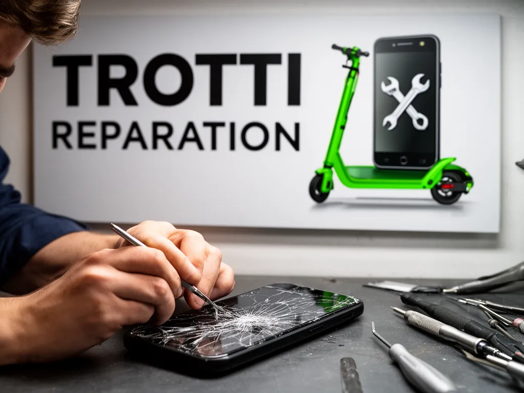 Réparation Écran / Vitre tactile à Villaines-sous-Bois - TROTTIPHONE
