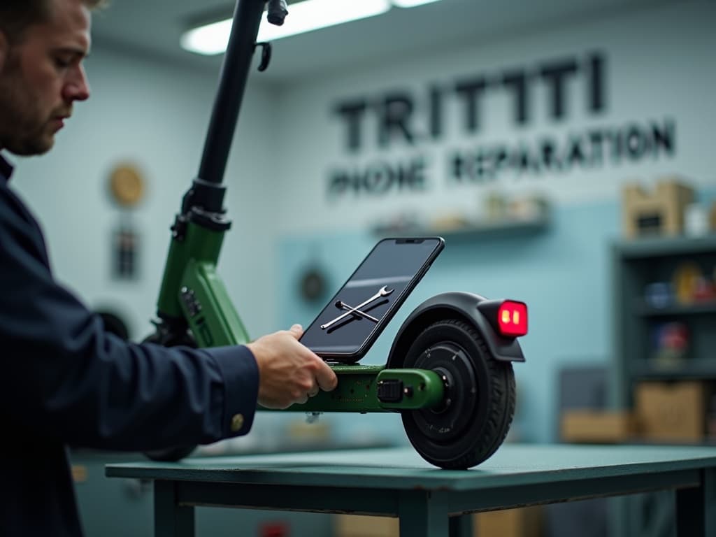 Réparation Feux avant/arrière à Ableiges - TROTTIPHONE