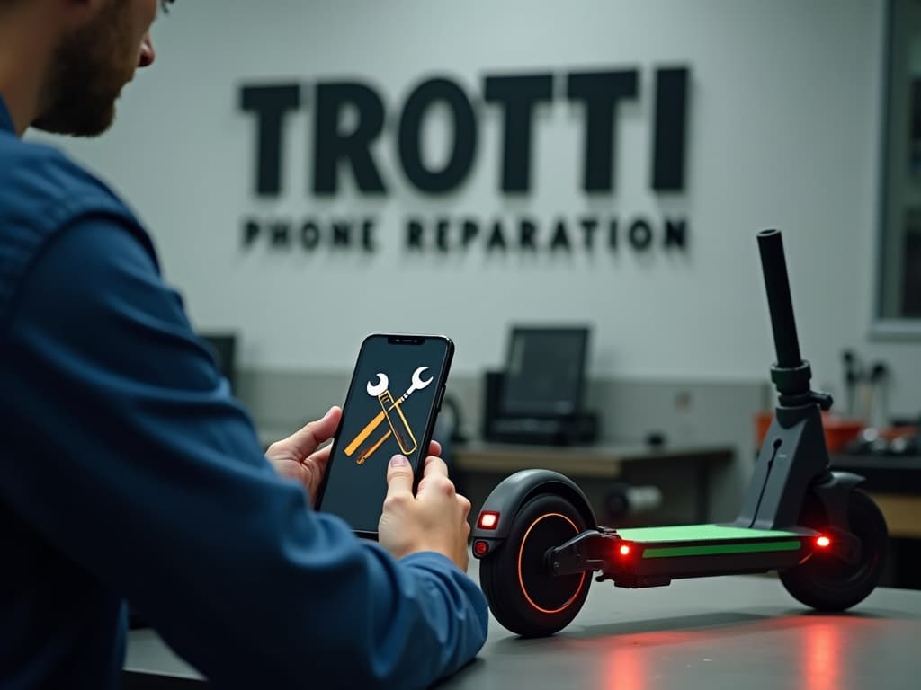 Réparation Feux avant/arrière à Chars - TROTTIPHONE