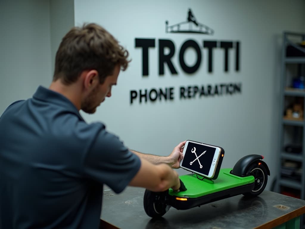 Réparation Feux avant/arrière à Fosses - TROTTIPHONE