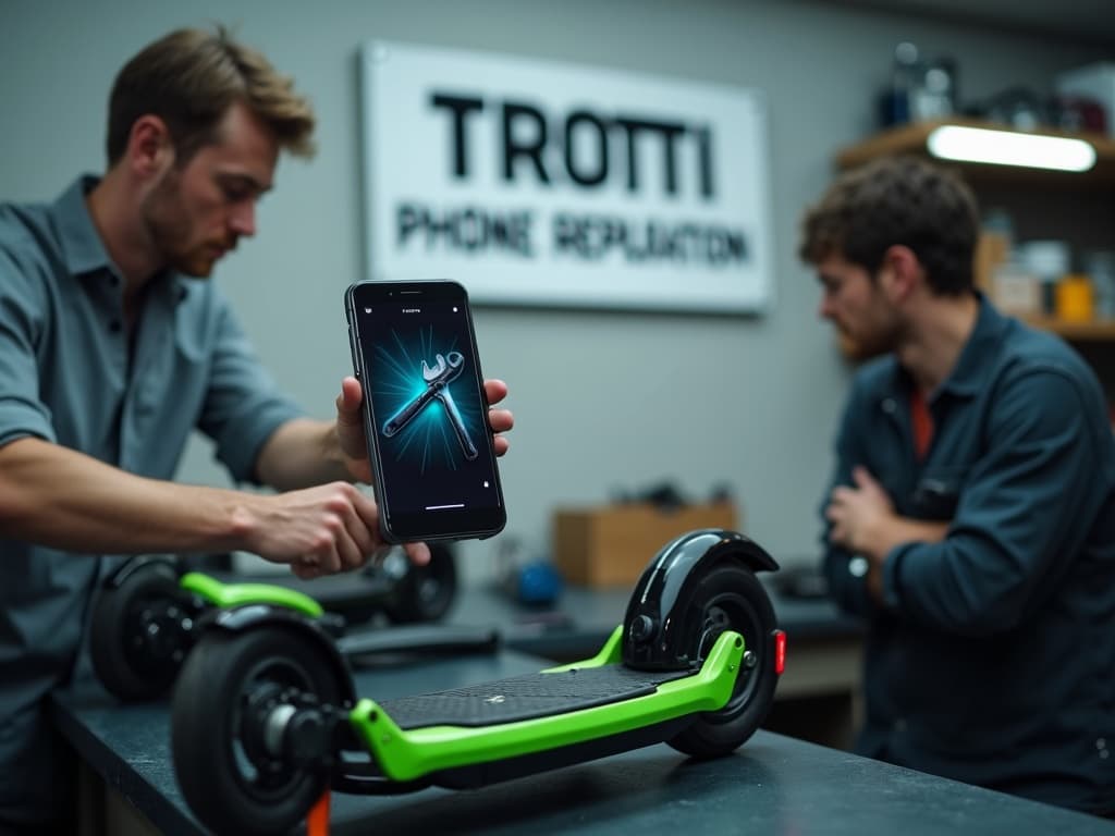 Réparation Feux avant/arrière à Gadancourt - TROTTIPHONE