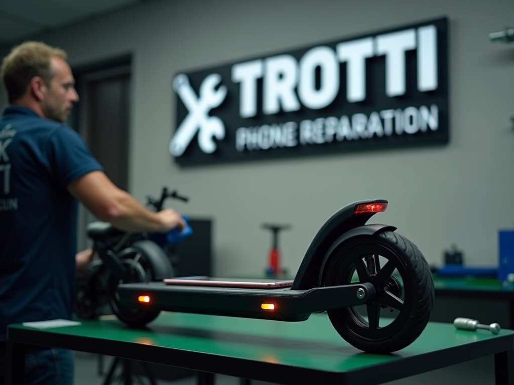 Réparation Feux avant/arrière à Hodent - TROTTIPHONE