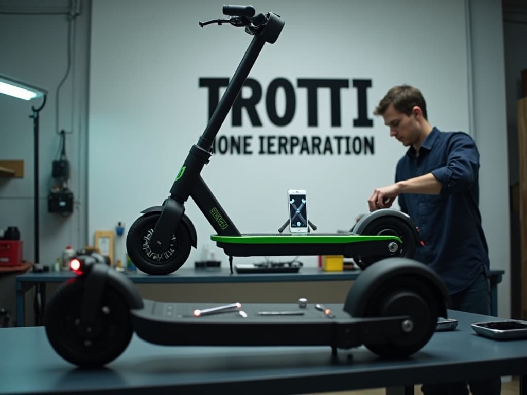 Réparation Feux avant/arrière à Jouy-le-Moutier - TROTTIPHONE