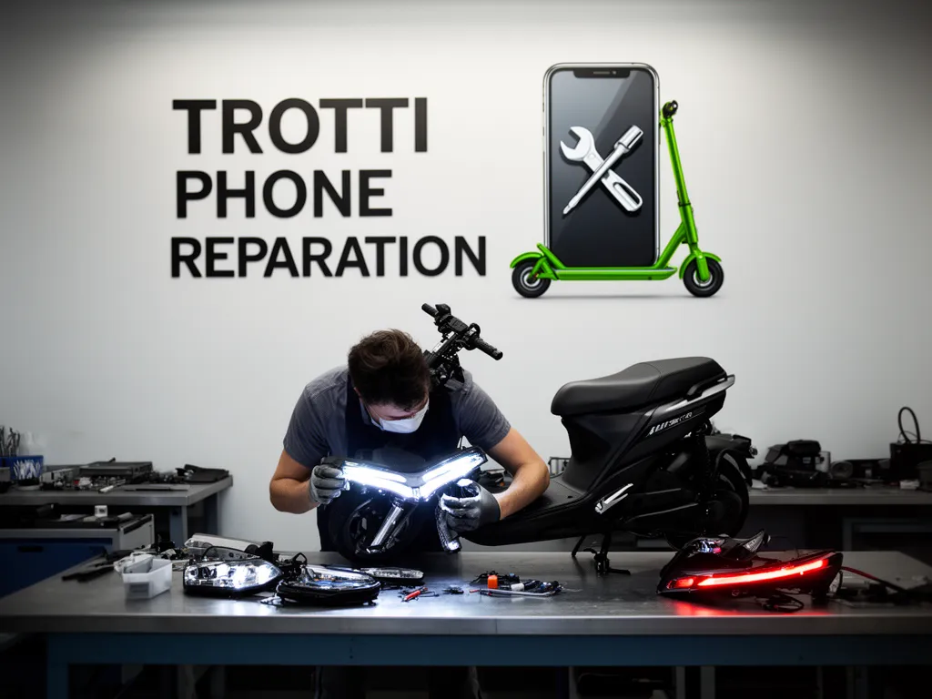 Réparation Feux avant/arrière à Le Plessis-Luzarches - TROTTIPHONE