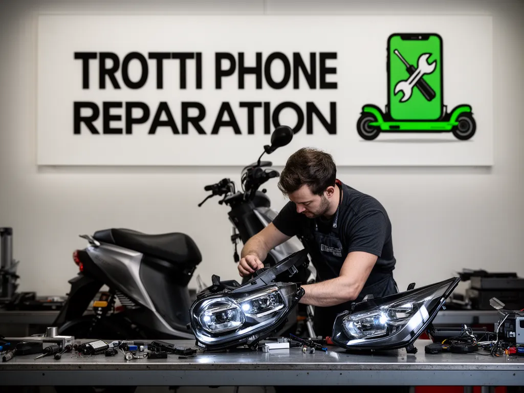 Réparation Feux avant/arrière à Livilliers - TROTTIPHONE