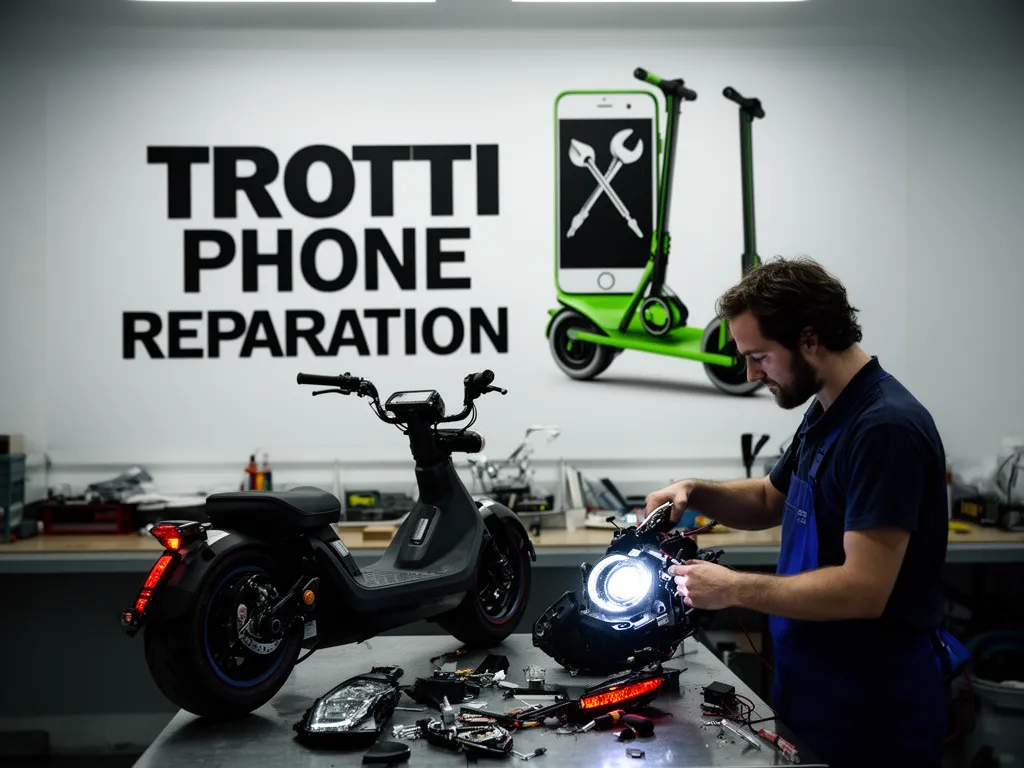 Réparation Feux avant/arrière à Marly-la-Ville - TROTTIPHONE