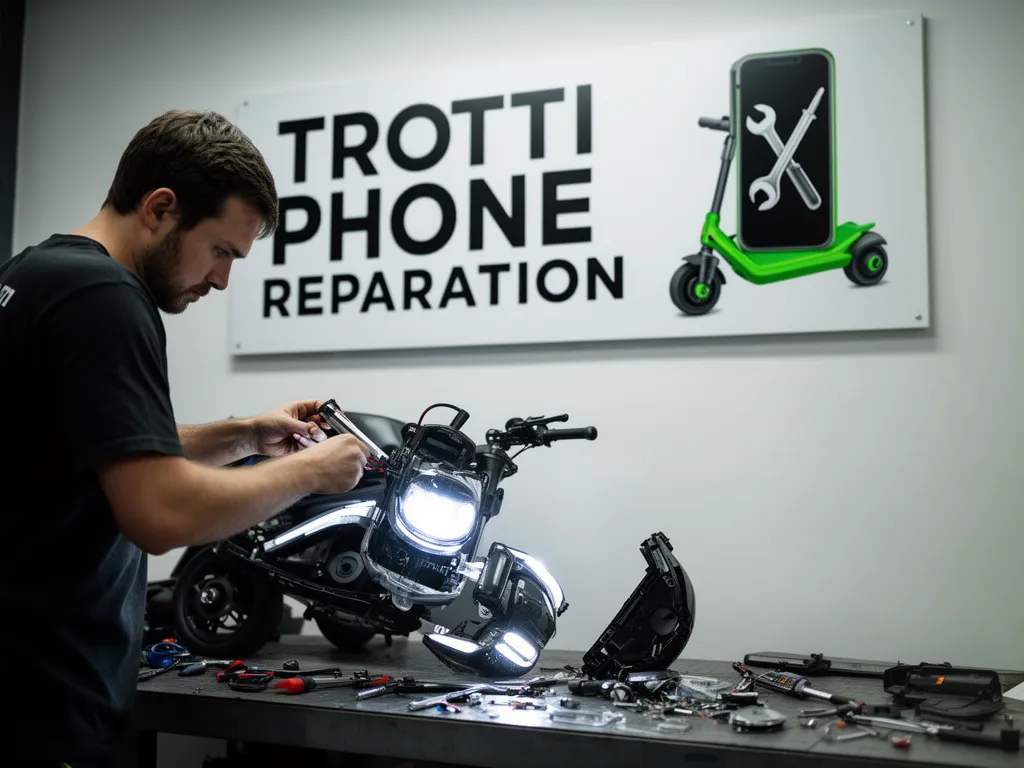 Réparation Feux avant/arrière à Montlignon - TROTTIPHONE