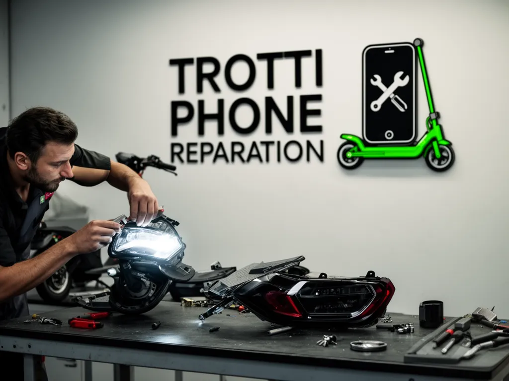 Réparation Feux avant/arrière à Montreuil-sur-Epte - TROTTIPHONE