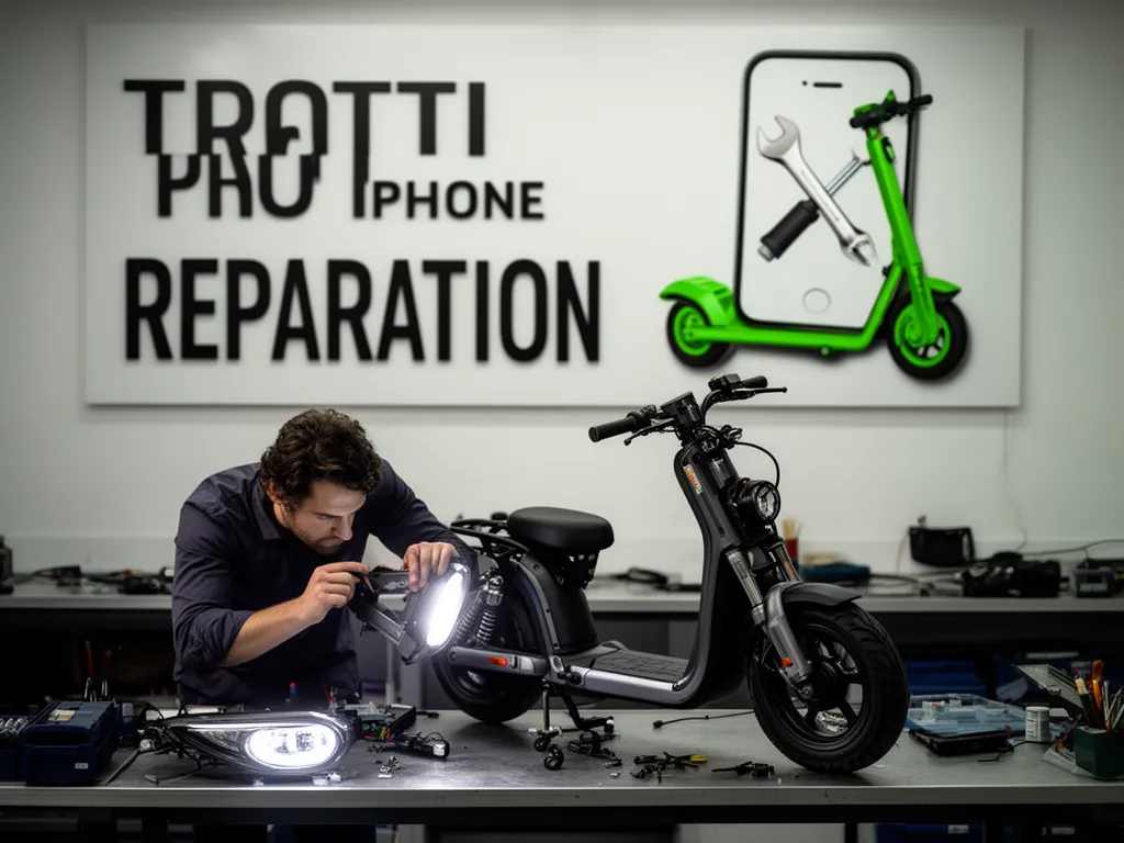 Réparation Feux avant/arrière à Nerville-la-Forêt - TROTTIPHONE