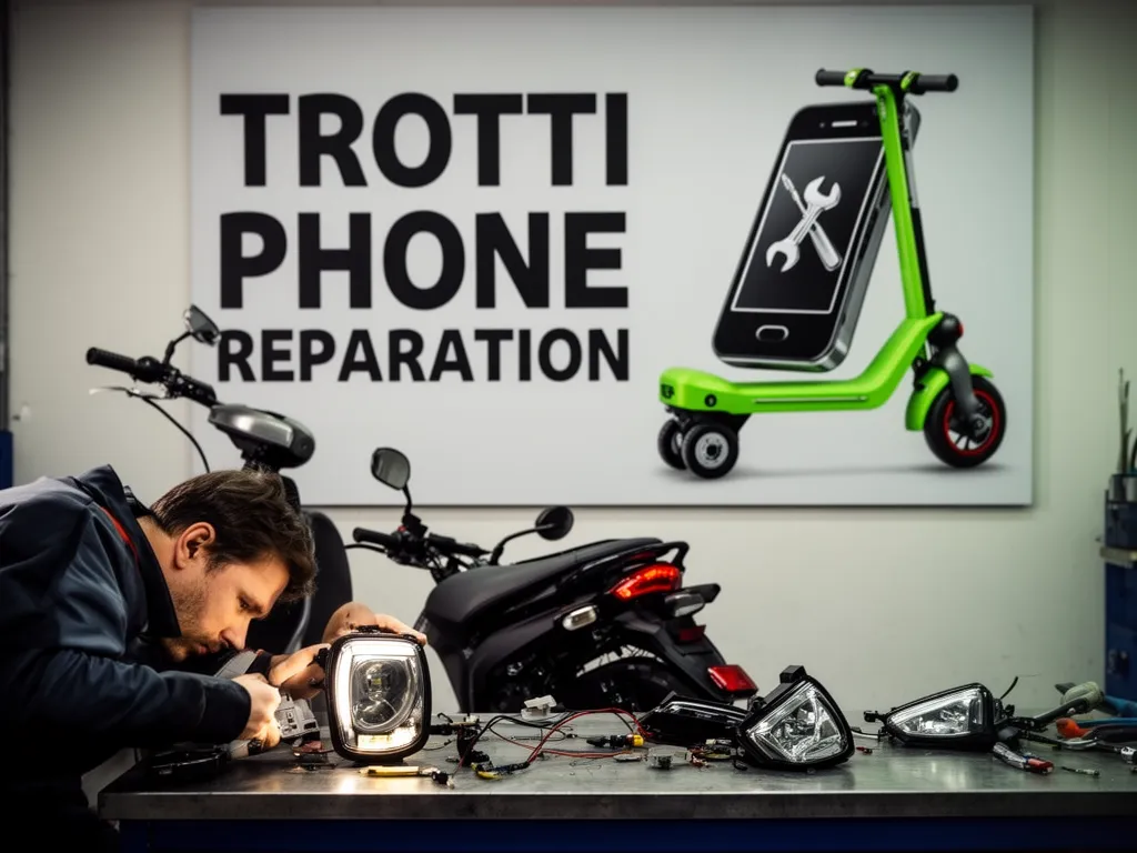 Réparation Feux avant/arrière à Neuville-sur-Oise - TROTTIPHONE