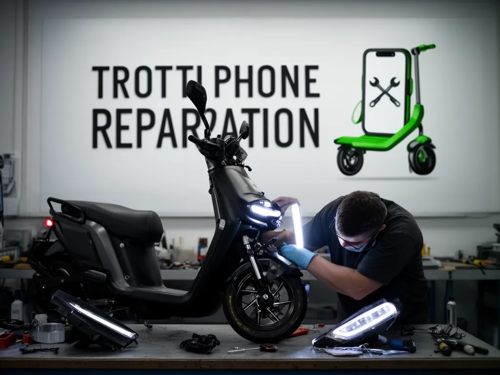 Réparation Feux avant/arrière à Piscop - TROTTIPHONE