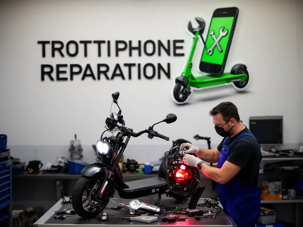 Réparation Feux avant/arrière à Puiseux-Pontoise - TROTTIPHONE