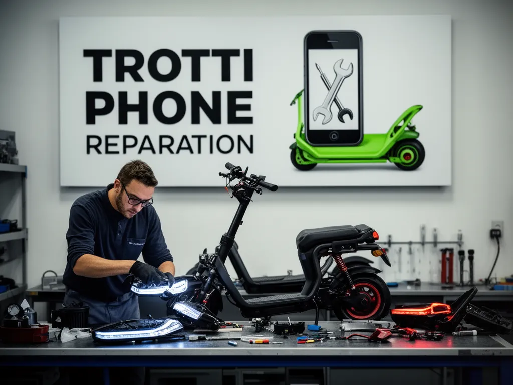 Réparation Feux avant/arrière à Reilly - TROTTIPHONE