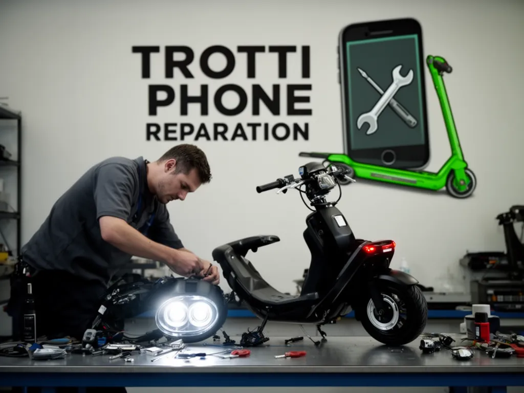 Réparation Feux avant/arrière à Saint-Clair-sur-Epte - TROTTIPHONE