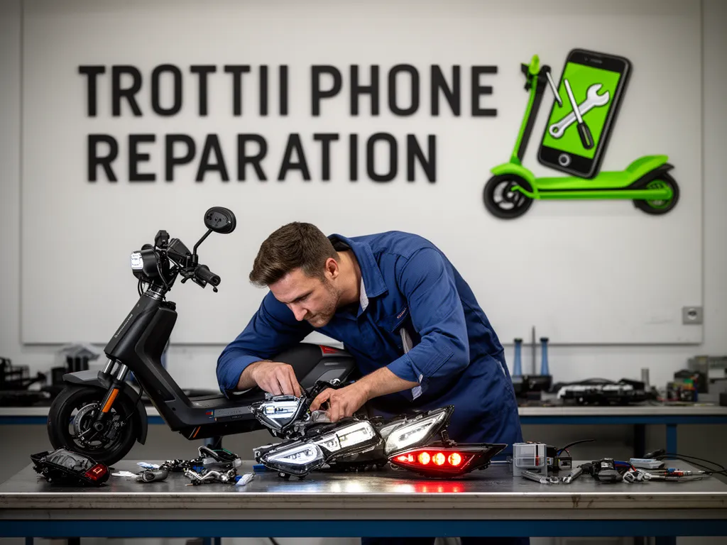 Réparation Feux avant/arrière à Saint-Witz - TROTTIPHONE