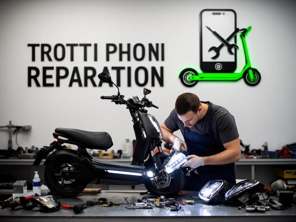 Réparation Feux avant/arrière à Seraincourt - TROTTIPHONE