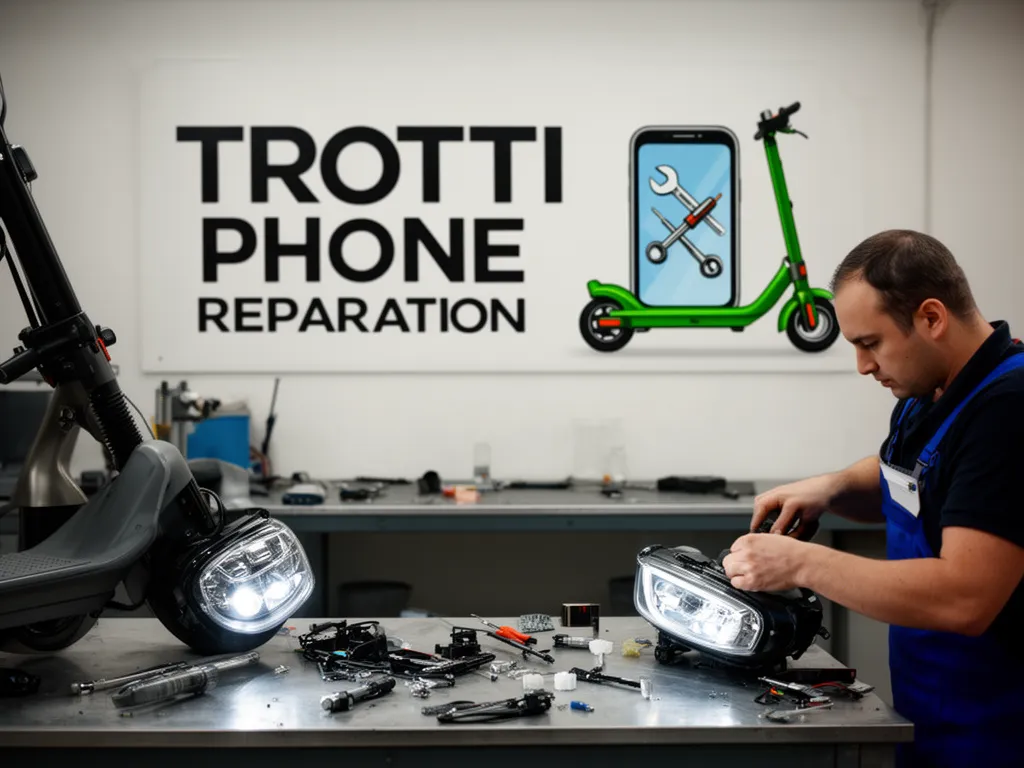 Réparation Feux avant/arrière à Vaudherland - TROTTIPHONE