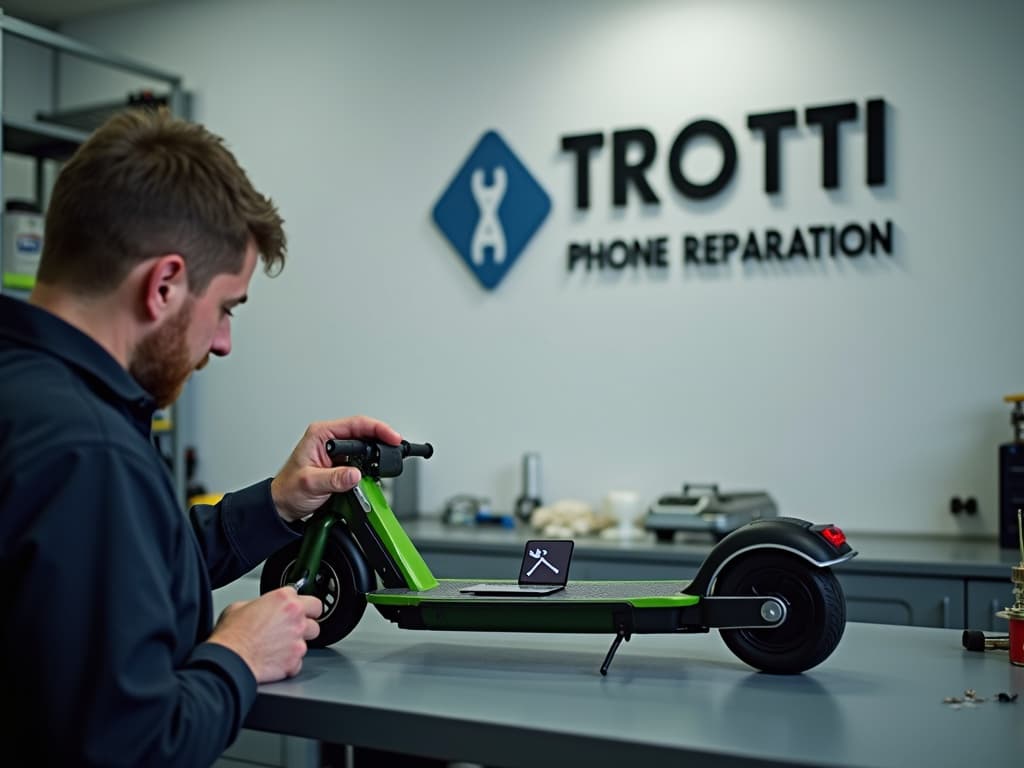 Réparation Freins à Asnières-sur-Oise - TROTTIPHONE