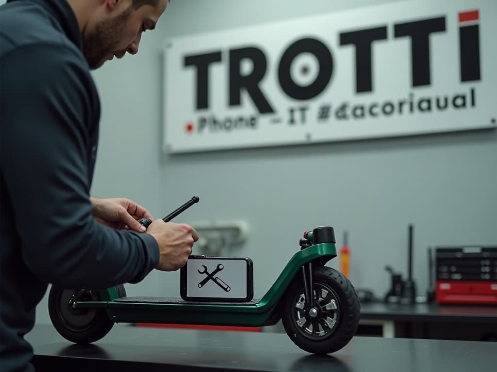 Réparation Freins à Chaumontel - TROTTIPHONE